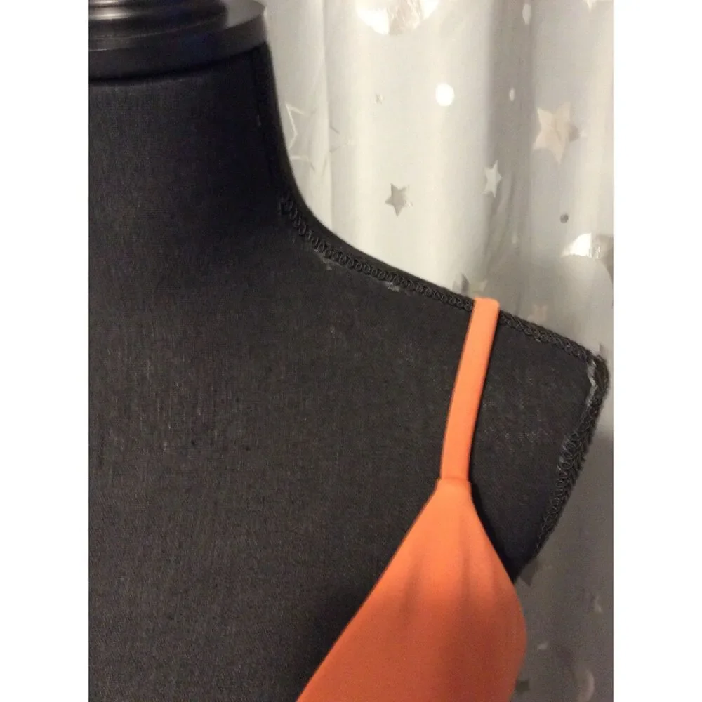 Victoria's Secret Double Back strap Metal V front XL VNC Light padding